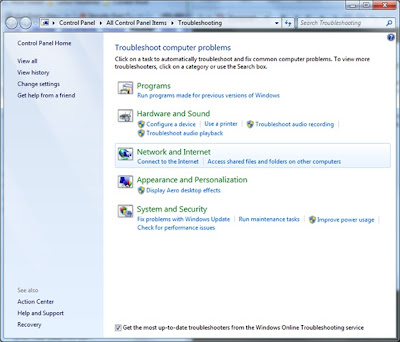 Windows 7 Troubleshooting windows 7和奧巴馬
